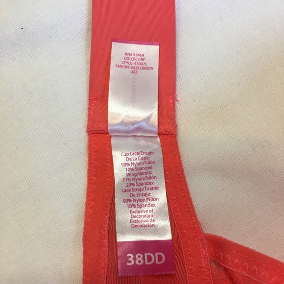 No Boundaries Allover Lace Push Up Bra, 38DD - Picture 10 of 11